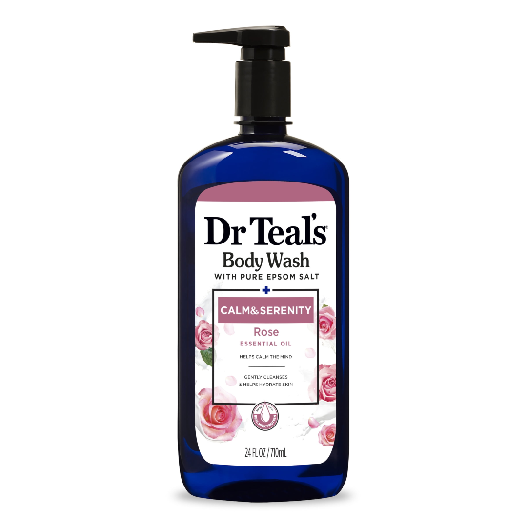 DR TEALS BODY WASH ROSE N MILK 710ML